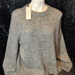 Rachel Zoe Charcoal Knit Women's Sweater
